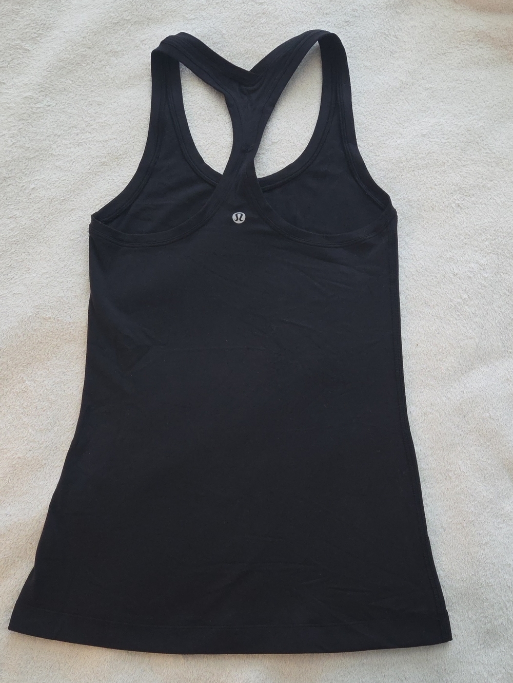 lululemon athletica Black Racerback Tank